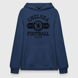 Худи SuperOversize хлопок Chelsea футбольный клуб