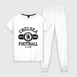 Женская пижама хлопок Chelsea футбольный клуб