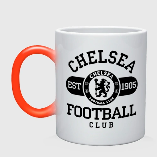 Кружка хамелеон Chelsea футбольный клуб