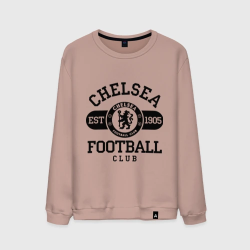 Мужской свитшот хлопок Chelsea футбольный клуб