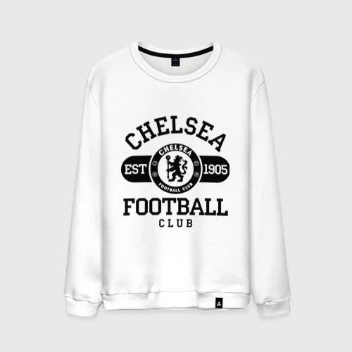Мужской свитшот хлопок Chelsea футбольный клуб