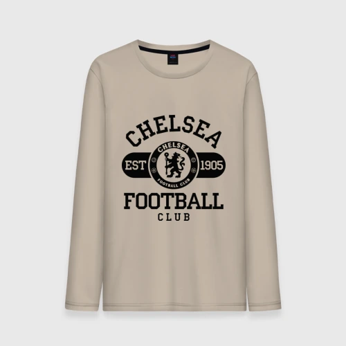 Мужской лонгслив хлопок Chelsea футбольный клуб
