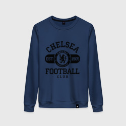 Женский свитшот хлопок Chelsea футбольный клуб