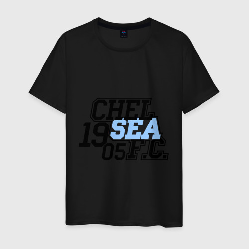 Мужская футболка хлопок Chelsea FC Фото 01 Мужская футболка хлопок Chelsea FC Фото 01