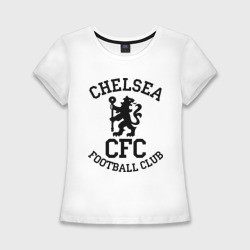 Женская футболка хлопок Slim Chelsea FC