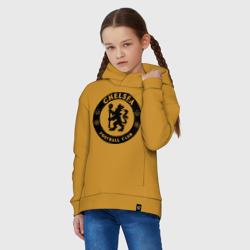 Детское худи Oversize хлопок Chelsea logo - фото 2