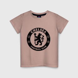 Детская футболка хлопок Chelsea logo