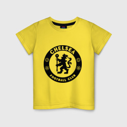 Детская футболка хлопок Chelsea logo