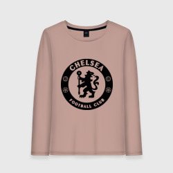 Женский лонгслив хлопок Chelsea logo