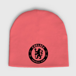 Женская шапка демисезонная Chelsea logo