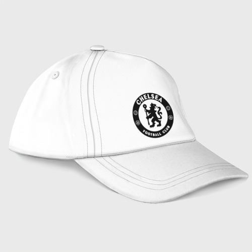 Бейсболка Chelsea logo, цвет белый