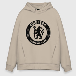 Мужское худи Oversize хлопок Chelsea logo