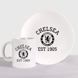 Набор: тарелка + кружка Chelsea 1905