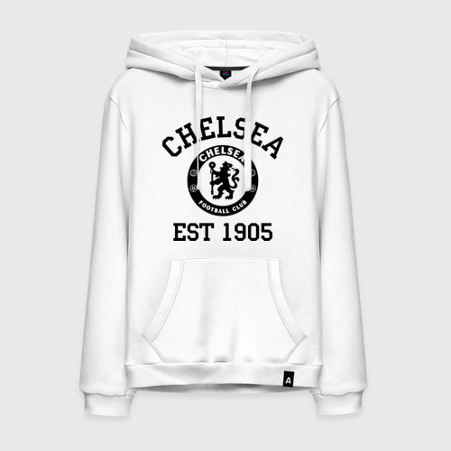 Мужская толстовка хлопок Chelsea 1905, цвет белый