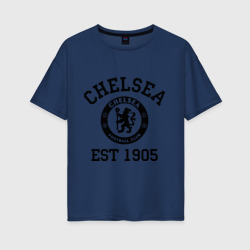 Женская футболка хлопок Oversize Chelsea 1905
