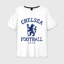 Мужская футболка хлопок Oversize Chelsea FC