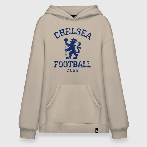 Худи SuperOversize хлопок Chelsea FC, цвет миндальный