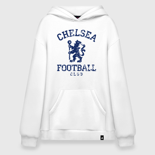 Худи SuperOversize хлопок Chelsea FC, цвет белый