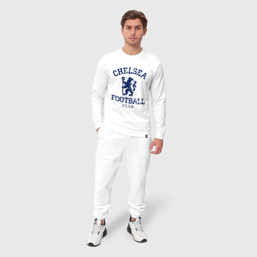 Мужской костюм хлопок Chelsea FC, цвет белый - фото 3
