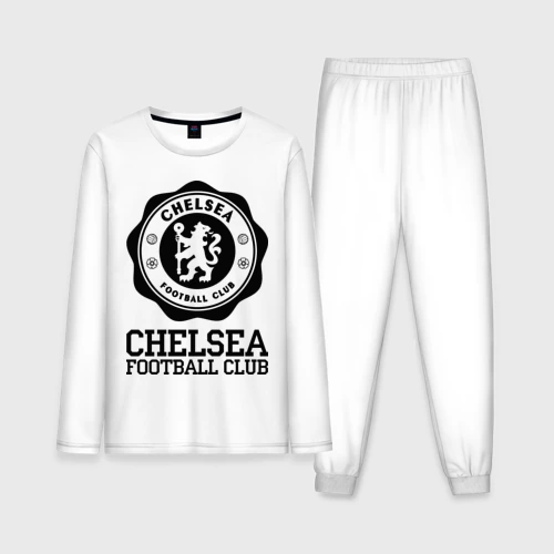 Мужская пижама с лонгсливом хлопок Chelsea FC