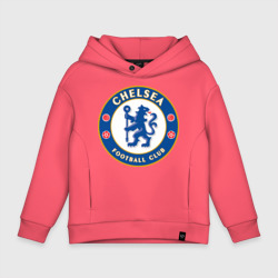 Детское худи Oversize хлопок Chelsea logo