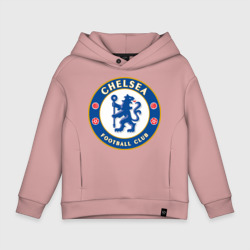 Детское худи Oversize хлопок Chelsea logo
