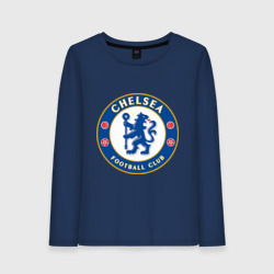 Женский лонгслив хлопок Chelsea logo