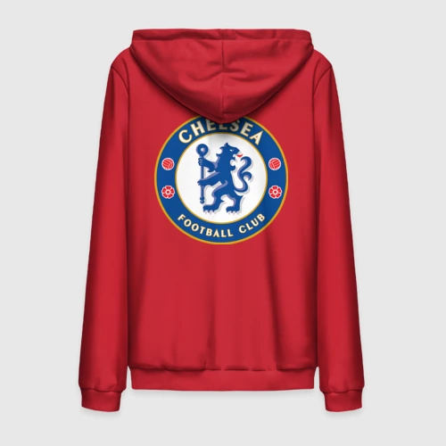 Мужская толстовка на молнии хлопок Chelsea logo