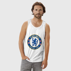 Мужская майка хлопок Chelsea logo - фото 2