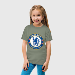 Детская футболка хлопок Chelsea logo - фото 2