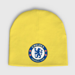 Женская шапка демисезонная Chelsea logo