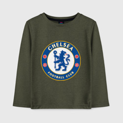 Детский лонгслив хлопок Chelsea logo