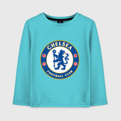 Детский лонгслив хлопок Chelsea logo