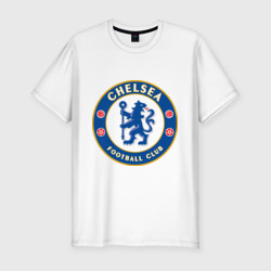 Мужская футболка хлопок Slim Chelsea logo