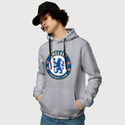 Мужская толстовка хлопок Chelsea logo - фото 2