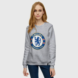 Женский свитшот хлопок Chelsea logo - фото 2