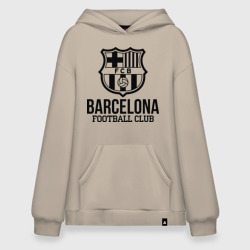 Худи SuperOversize хлопок Barcelona FC