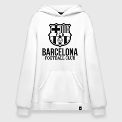 Худи SuperOversize хлопок Barcelona FC