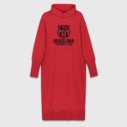 Платье удлиненное хлопок Barcelona FC
