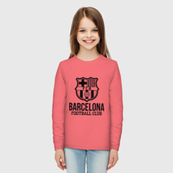 Детский лонгслив хлопок Barcelona FC - фото 2