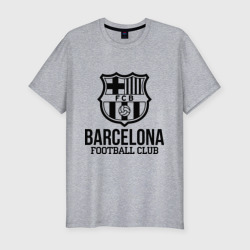 Мужская футболка хлопок Slim Barcelona FC