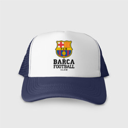 Кепка тракер с сеткой Barcelona FC