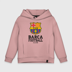 Детское худи Oversize хлопок Barcelona FC
