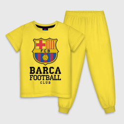 Детская пижама хлопок Barcelona FC