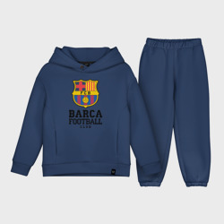 Детский костюм хлопок Oversize Barcelona FC