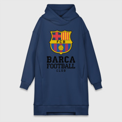 Платье-худи хлопок Barcelona FC