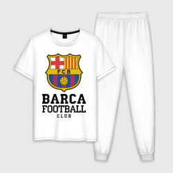 Мужская пижама хлопок Barcelona FC
