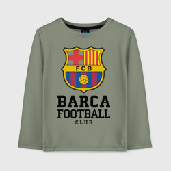 Детский лонгслив хлопок Barcelona FC