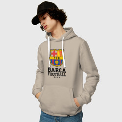 Мужская толстовка хлопок Barcelona FC - фото 2