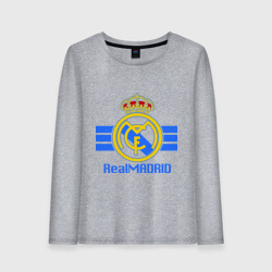 Женский лонгслив хлопок Real Madrid